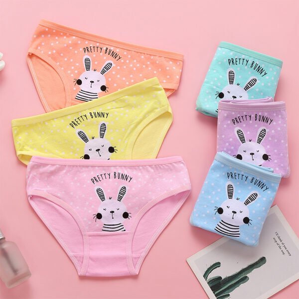 QBabe Cute Cartoon Printed Panties Girls Cotton Soft Underwear (Season 1) -  Progress Socks